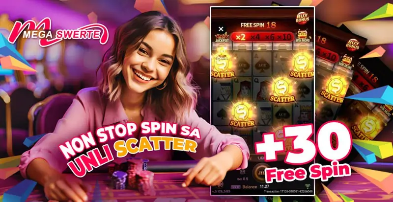 Mega swerte +30 free spin